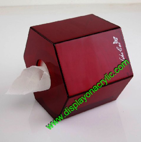 hexagon tissue box